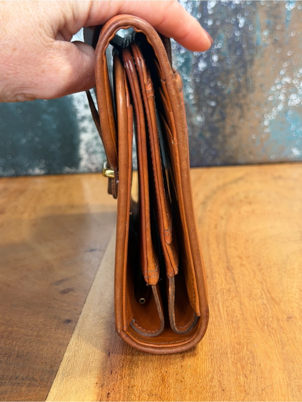 Dooney & Bourke Rare Collectible 1980s/1990s All-Weather Leather Organizer - Picture 11 of 15
